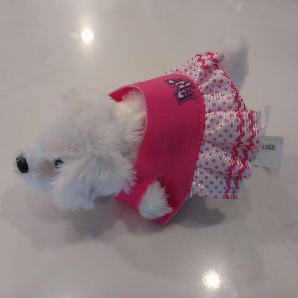 FurReal Friends Snuggimals Dress n Snuggle Snug A Lilly Pink Dress 2010 Untested